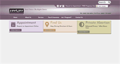 Desktop Screenshot of lovejoysurgicenter.com